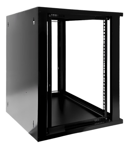 Mini Rack / Parede 19'' 10u X 570mm Desmontável Cor Preto