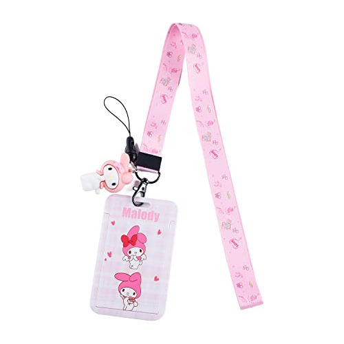 Lanyard De Dibujos Animados De Gatito Kawaii Soporte De...