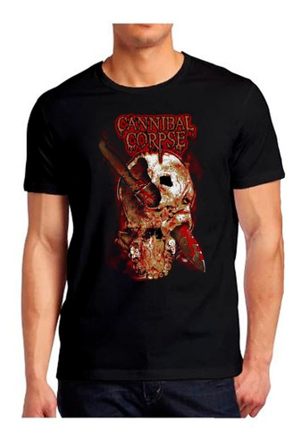 Canibal Corps Playera Rock And Roll Solo Biker