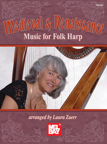 Libro Medieval & Renaissance Music For Folk Harp-inglés