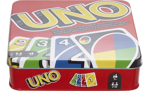 Juego De Mesa Cartas Familiar Uno
