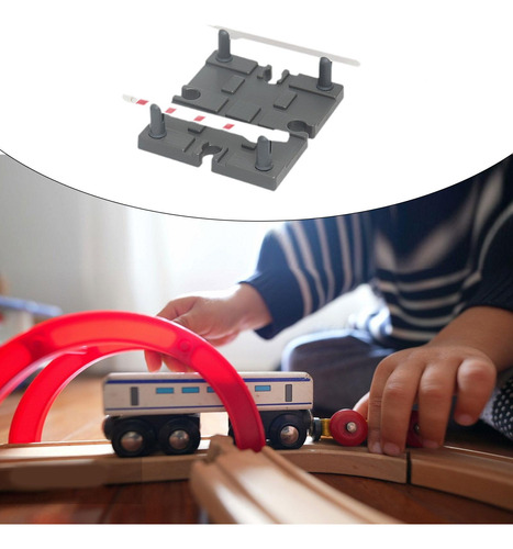 Accesorios Para VĂas De Tren De Madera, Juego De Paralelo