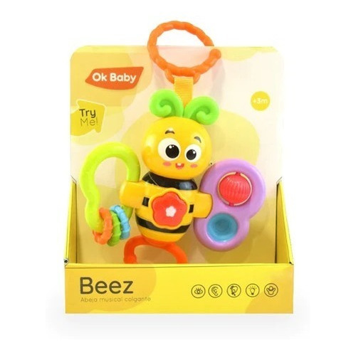 Abeja Musical Con Actividades Infantil Beez Ok Baby