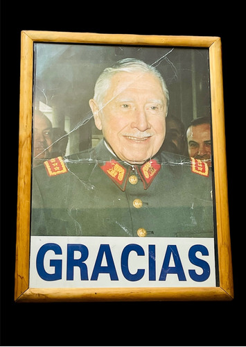 Afiche Antiguo Augusto Pinochet