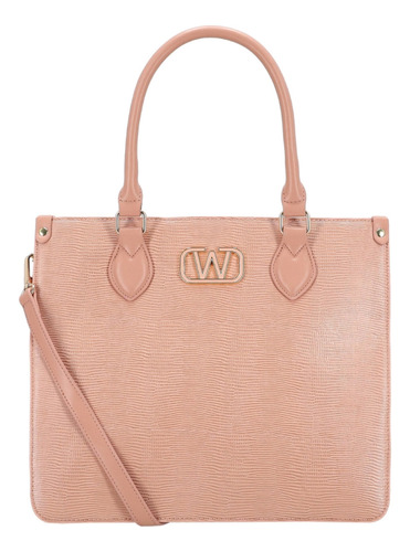 Bolsa Tote Para Mujer Westies Beige Hbahavawe