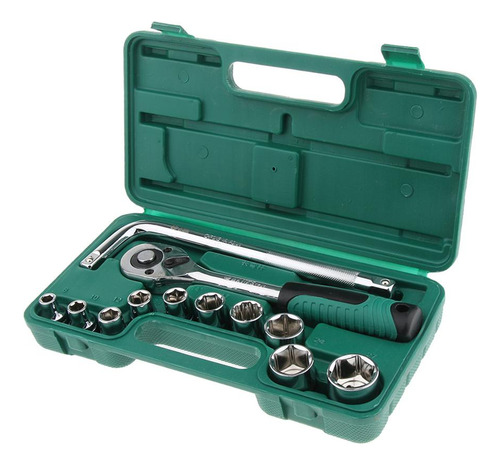 13pcs Dados De Llave Llave De Llave De Trinquete Para Motor
