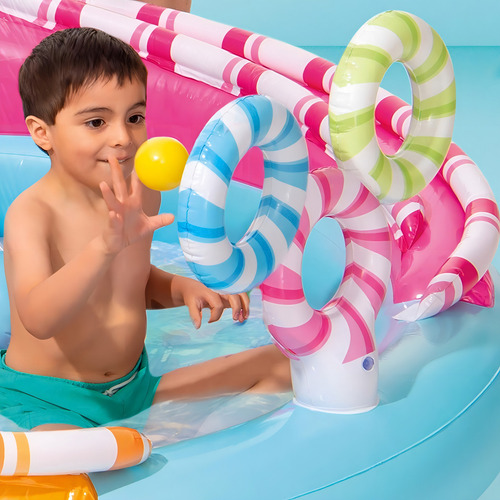 Piscina inflable Candy Fun de Intex para niños, 165 l
