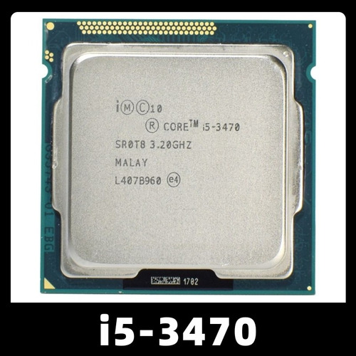 Original Procesador De Cpu Core I5 3470 Lga 1155 De 4