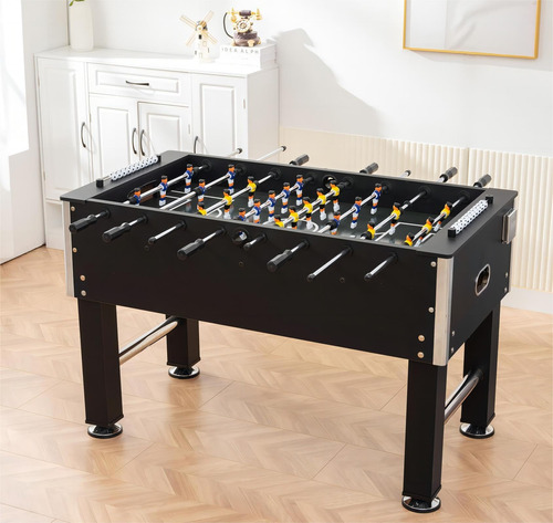 Mesa De Futbolin Recreativo De 54 Pulgadas Con 8 Barras De J