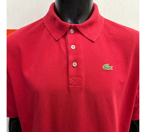 Chomba Lacoste Red Talle Seis (Usado)