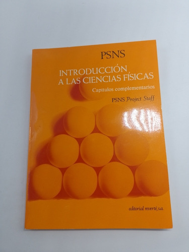 Libro Introducción A Las Ciencias Físicas Psns Wiley