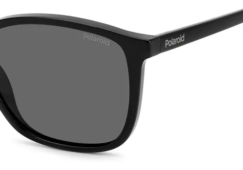 Lentes De Sol Polaroid Hombre 20570080754m9 Negro - $ 1,199