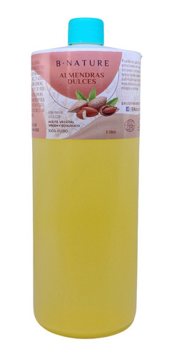 Aceite Almendras Dulces 1000 Ml 100% Natural Cuerpo Cabello