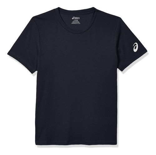 Camiseta De Manga Larga Asics Circuit 2, Azul Marino, Talla