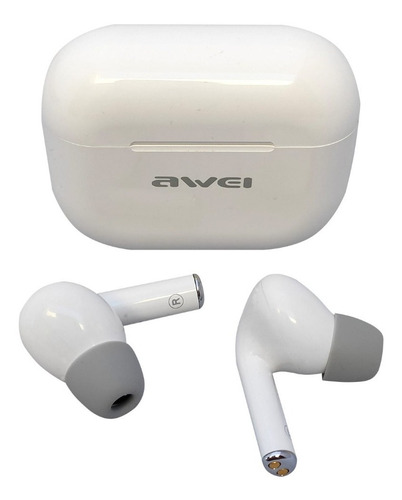 Imagen 1 de 4 de Auriculares Inalámbricos Bluetooth Tws Awei T29 Blancos