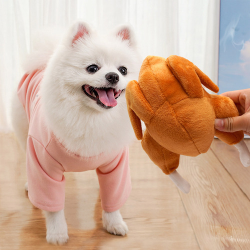 Juguete Z Trendy De Pollo Y Pavo Asados Para Mascotas Intere