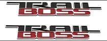 Comprar Emblemas De Trail Boss 3d De Ssdd Ch-trail, 2 Unidades, Side