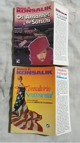 Livro Consultório Sentimental+amantes De Sotschi Konsalik N8 (Recondicionado)