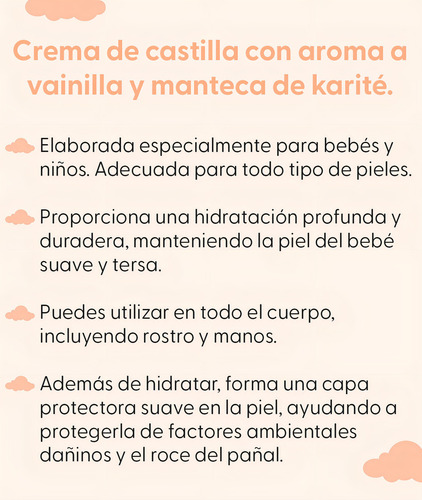 Dr. Natural Crema Corporal Bebé. Hipoalergénica 473 Ml