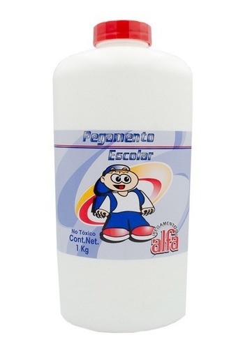 Pegamento Alfa Liquido Blanco 1 Kilo Mayoreo Papeleria