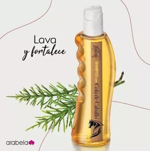 Shampoo Con Cola De Caballo 245ml Naturaly Arabela Original
