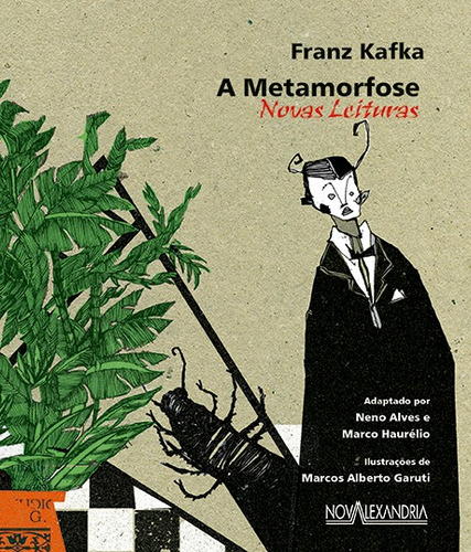 A metamorfose - Novas Leituras, de Kafka, Franz. Editora Nova Alexandria Ltda, capa mole em português, 2015