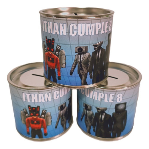 Alcancias Souvenir Personalizadas X 15 Skibidi Toilet