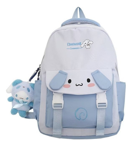 Mochila Cinnamoroll Con Bonito Diseño De Dibujos Animados En