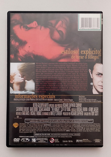 2 Dvds David Bowie Fome De Viver / O Homem Que Caiu Na Terra