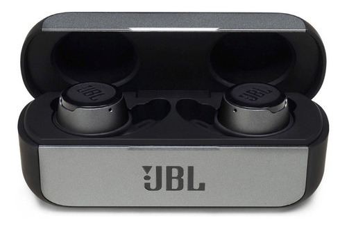 Fone De Ouvido Jbl Reflect Flow In-ear Bluetooth Esportivo Cor Black