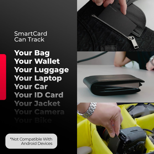 Tarjeta Inteligente Wallet Tracker Card Key Para Apple Find