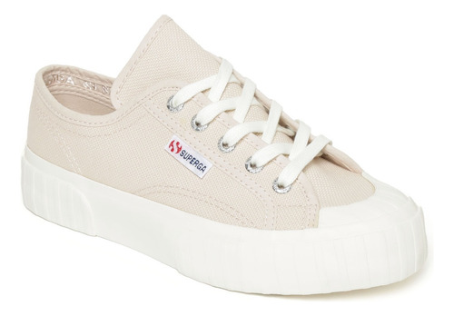Tenis Mujer Superga Almond-f Avorio