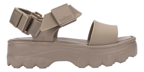 Melissa Kick Off Sandal Plataforma Bege Moda Feminina 32823