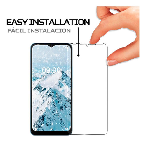 Imagen 3 de 6 de Protector De Pantalla Antishock Para Tecno Pop 5 Lte