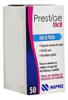 Tiras Reactivas Para Glucosa Nipro Prestige Facil En Oferta