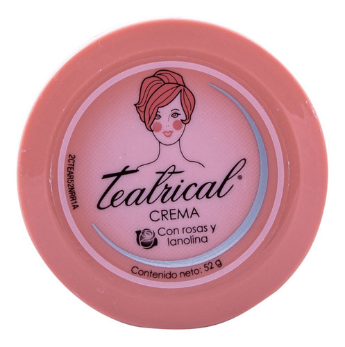 Crema Corporal Teatrical Lanolina/rosas 52 G Genomma Lab