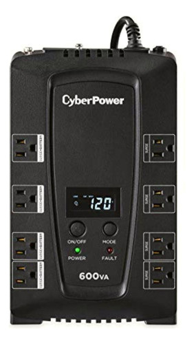 Cyberpower Cp600lcd Ups Con Lcd Inteligente 600 Va 340 W Avr