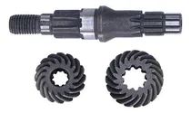 Comprar Kit Eixo Coroa Pinhão Da Transmissão Ponteira Roçadeira 26cc