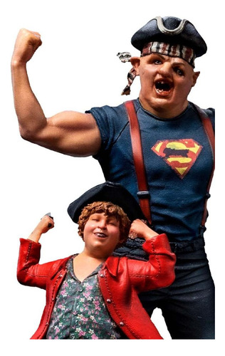 Estátua Sloth E Gordo - Os Goonies -- Iron Studios