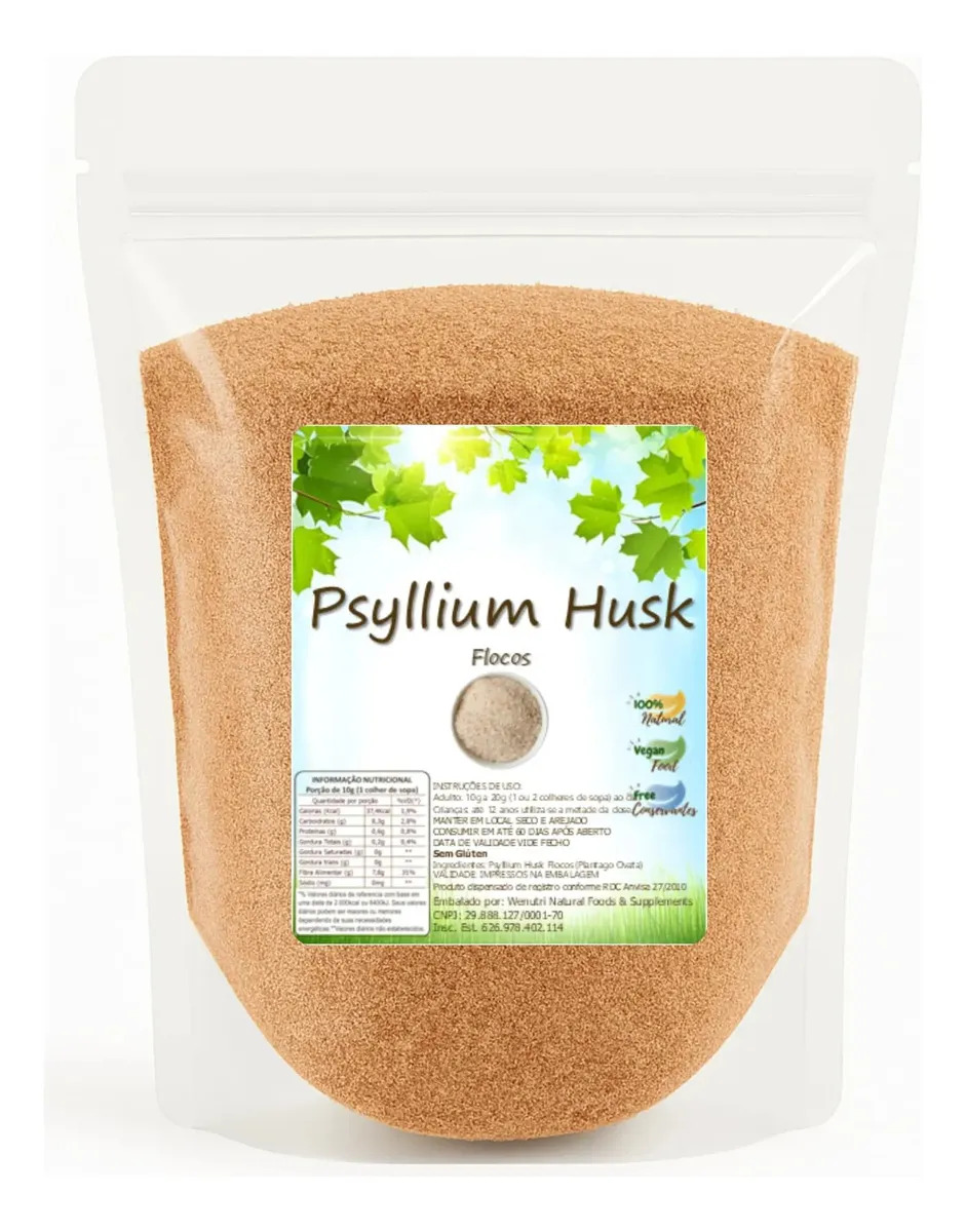 Psyllium Husk Flocos 250g