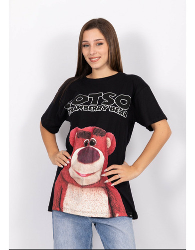 Remera Lotso Strawberry Bear Not Alone