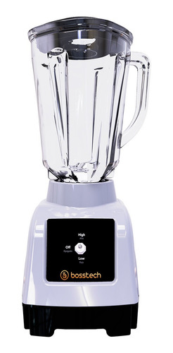 Licuadora 550w Vidrio 2l Tradicional 2vel Bosstech B2 Gris