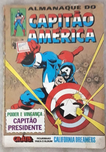 Imagem 1 de 1 de Capitão América 78 Luke Cage Hellstrom Falcão 1985 Abril