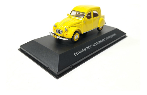 Miniatura Diecast 1/43, Citroen 2cv Citroneta Chile 1970