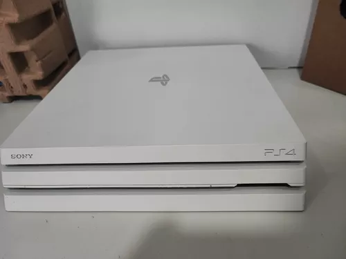 Playstation 4 Pro Branco - Ps4 Pro Branco 1tb Completo Nf