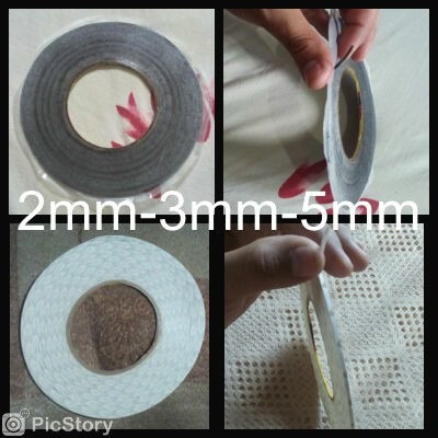 Cinta Doble Fax Faz 2mm 3mm 5mm Precio Por 2 Metro