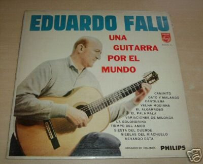 Eduardo Falu Una Guitarra Por El Mundo Vinilo Argentino