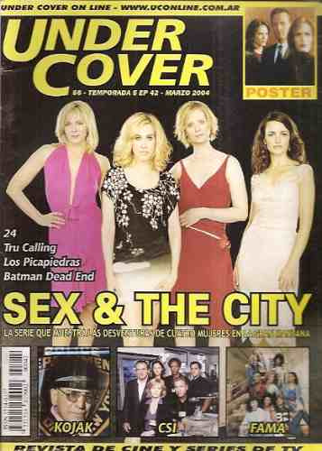 Under Cover 42- Sex & The City/ Poster The X-files/ Kojak