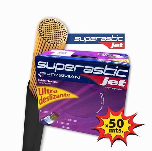 Imagen 2 de 10 de Cable 1.5mm Unipolar Superastic Pirelli Prysmian X 50mts
