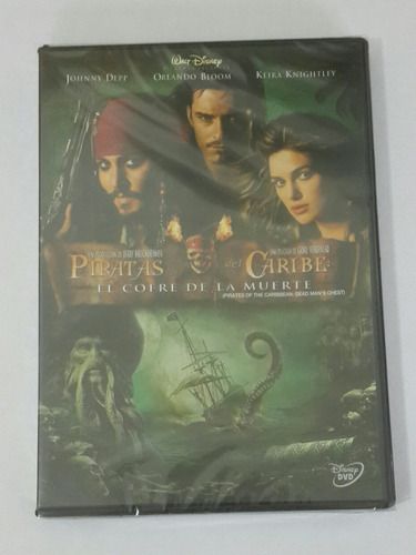 Piratas Del Caribe: El Cofre De La Muerte - Dvd Original 